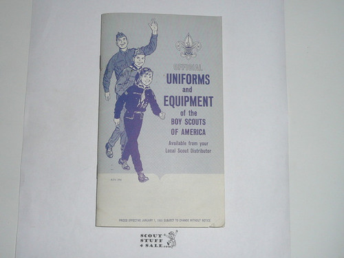 1965 Mini Boy Scout Equipment Catalog