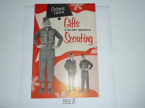 1958 Christmas Boy Scout Equipment Catalog