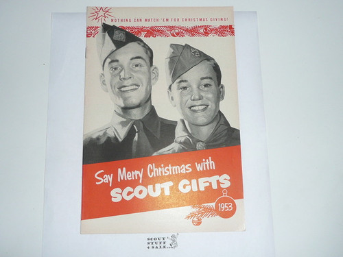 1953 Christmas Boy Scout Equipment Catalog