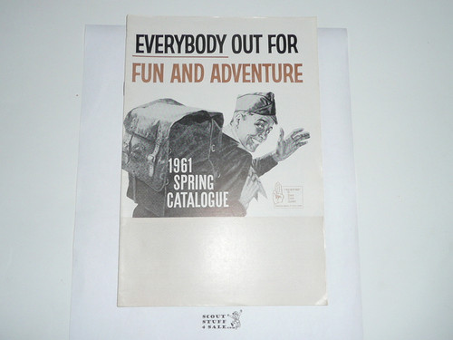 1961 Spring/Summer Boy Scout Equipment Catalog