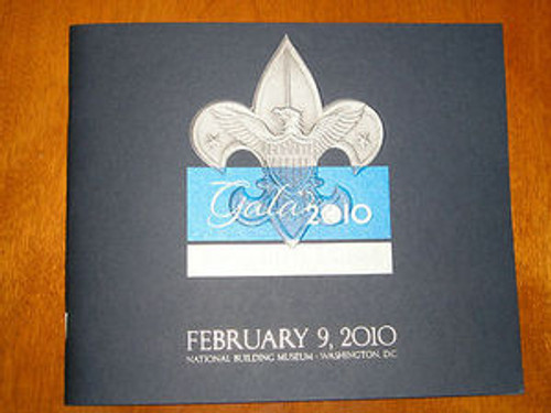 Program and Menu from the Boy Scout 100th Anniversary Gala in Washington DC