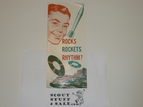 1958 Rocks Rockets Rhythem? Pamphlet