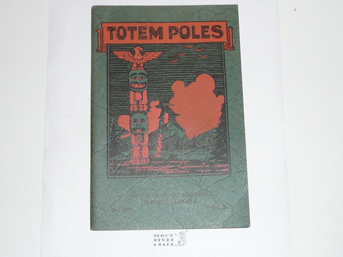 Totem Poles, 1930 Printing, Boy Scout Service Library