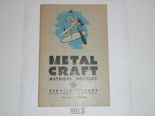 Metal Craft, 10-40 Printing, Boy Scout Service Library