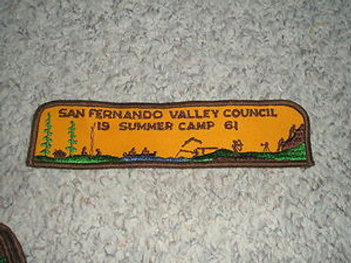 1961 Camp Whitsett Patch - Scout
