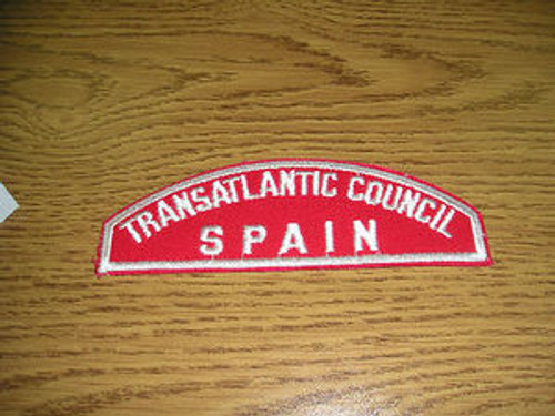 Transatlantic Council SPAIN Red/White Cncl Strip