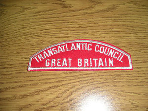 Transatlantic Council GREAT BRITAIN Red/White Strip