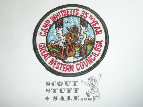 1983 Camp Whitsett STAFF Patch - Scout
