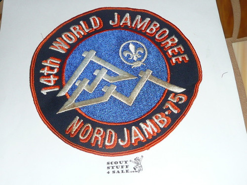 1975 Boy Scout World Jamboree Jacket Patch