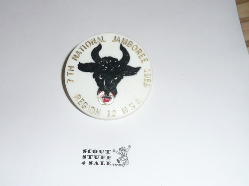 Region 12 1969 National Jamboree Neckerchief Slide