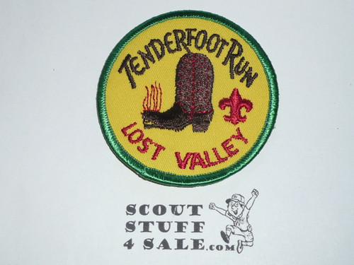 Lost Valley Scout Reservation Tenderfoot Run Patch