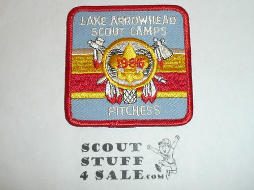 Lake Arrowhead Scout Camps, Camp Pitchess Patch, 1986