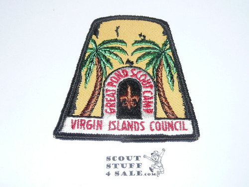 Great Pond Scout Camp Patch - Virgin Islands Council