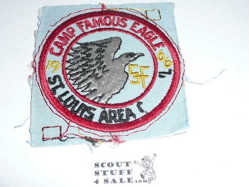 Camp Famous Eagle Patch 1966 - Reject