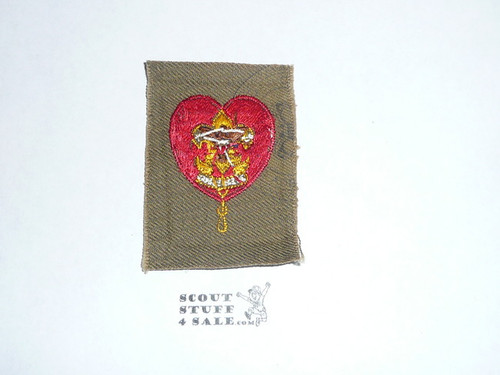 Life Rank Patch - 1925-1940 - Type 5a - Lt. Use