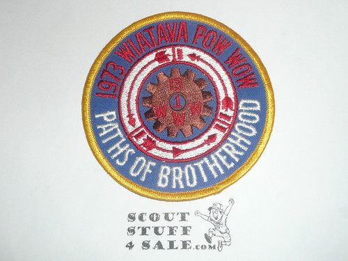 Order of the Arrow Lodge #13 Wiatava 1973 Pow Wow Patch
