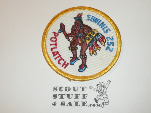 Order of the Arrow Lodge #252 Siwinis 1983 Potlatch Patch