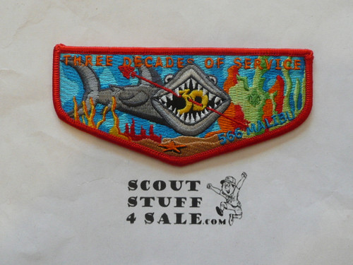 Order of the Arrow Lodge #566 Malibu s18 30th Anniv Camp Josepho Restoration Flap