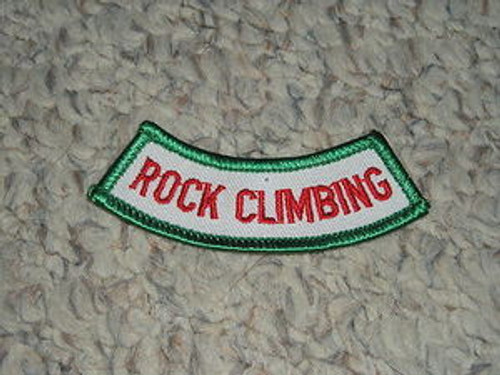 Camp Whitsett Rock Climbing Arc Patch - Scout