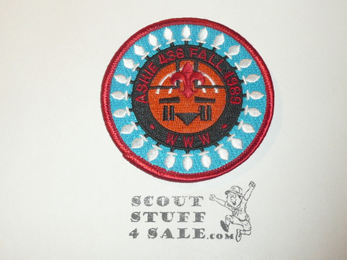Order of the Arrow Lodge #436 Ashie 1989 Fellowship Patch - Scout