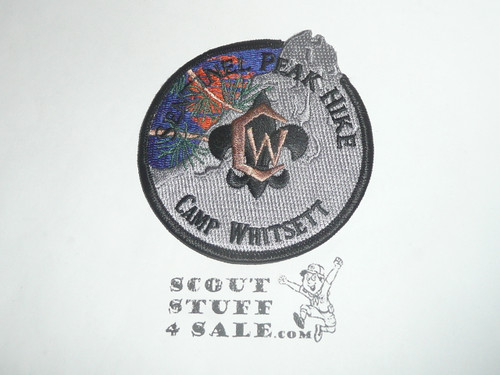 2009 Camp Whitsett Small Sentinel Peak Patch - Scout