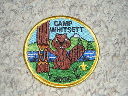 2006 Camp Whitsett Patch - 60th Anniversary