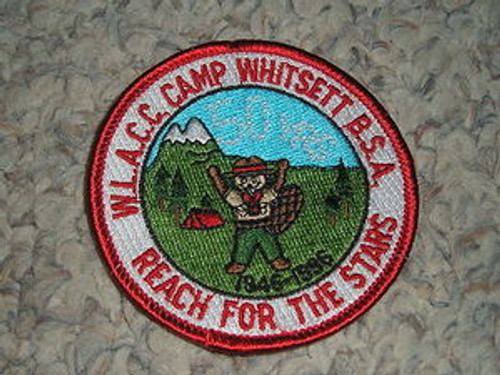 1996 Camp Whitsett Patch - 50th Anniversary Camp Patch