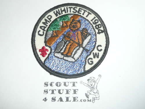 1984 Camp Whitsett Patch - Scout