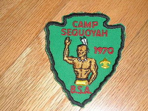 1970-1979 Camp Sequoyah Camp Patch Collection - Scout