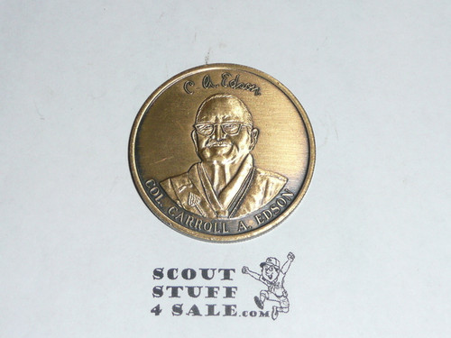 Order of the Arrow Carroll Edson Coin, 1990 75th OA Anniversary Set