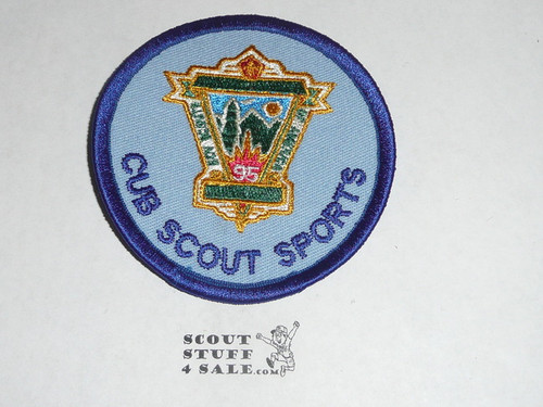 95th BSA Anniversary Patch, Cub Scouts Sports