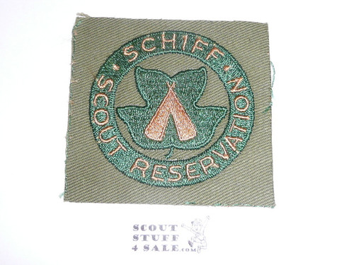 Schiff Scout Reservation, Square Twill Patch