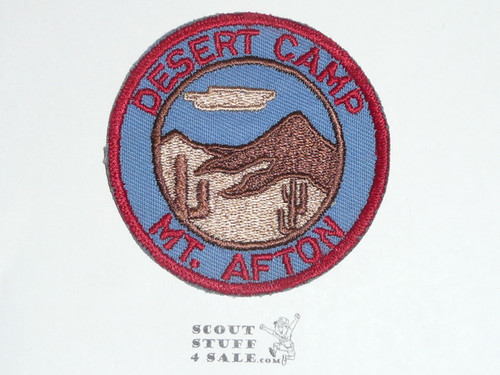 Crescent Bay Area Council, Desert Camp Mount Afton Patch