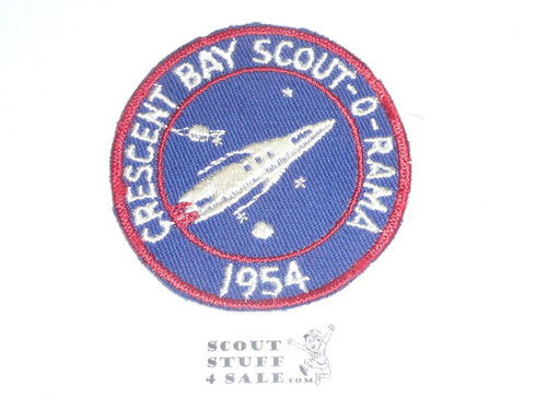 Crescent Bay Area Council, 1954 Scout-O-Rama Patch