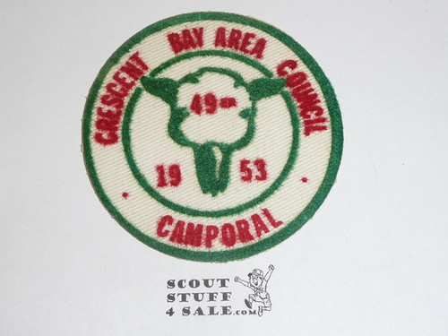 Crescent Bay Area Council, 1953 Camporal Patch