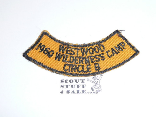 Crescent Bay Area Council, 1960 Westwood District Wilderness Camp Arc, Sewn