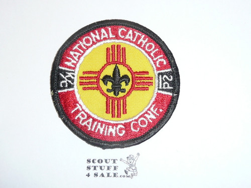 Philmont Scout Ranch, Training Center, National Camp Catholic Training Conference Patch, Type One