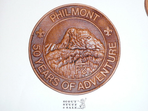 Philmont Scout Ranch, Fiftieth Anniversary Leather Jacket Patch