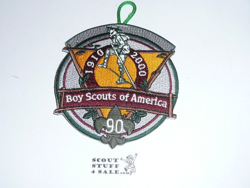 Boy Scouts of America 2000 90th Anniversary Patch