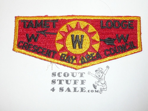 Order of the Arrow Lodge #225 Tamet s1 Flap Patch