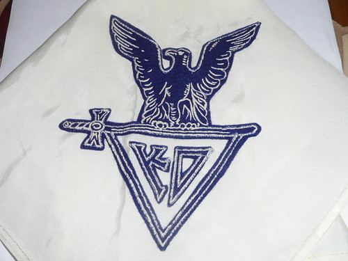 Knights of Dunamis Neckerchief with a felt emblem