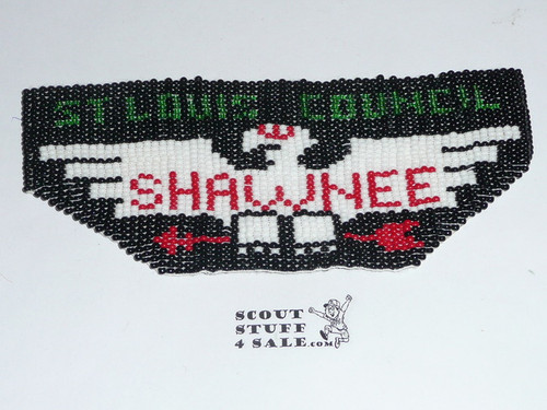 Order of the Arrow Lodge #51 Shawnee Beaded Flap Patch #5