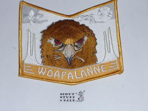 Order of the Arrow Lodge #508 Tu-Cubin-Noonie bottom piece from 2pc Flap Patch set