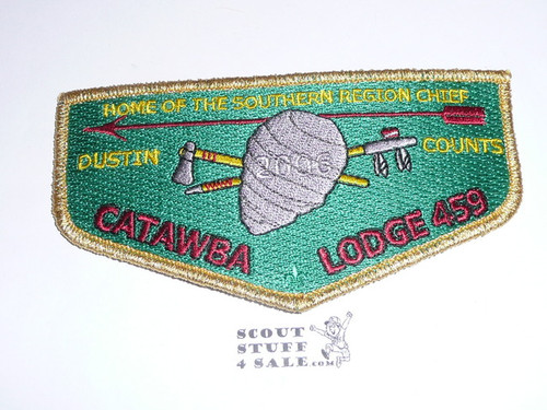 Order of the Arrow Lodge #459 Catawba 2006 Southern Region Chief Flap Patch