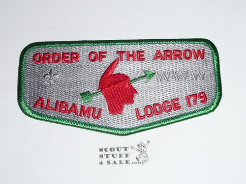 Order of the Arrow Lodge #179 Alabamu s30 Flap Patch