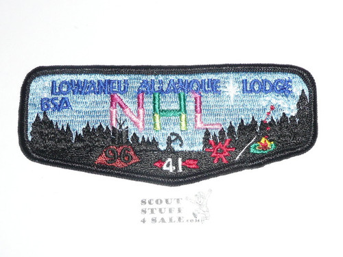 Order of the Arrow Lodge #41 Lowaneu Allanque s5 National Honor Lodge Flap Patch