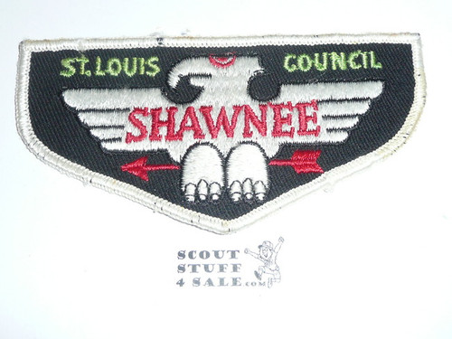 Order of the Arrow Lodge #51 Shawnee f1 Flap Patch