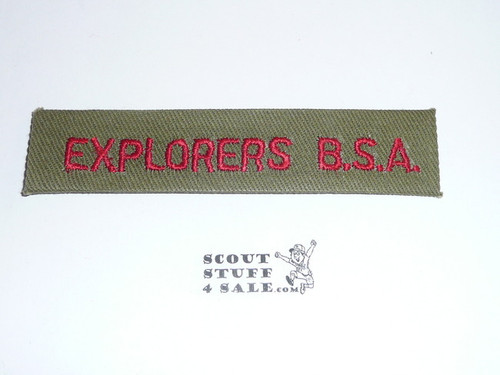 Program Strip - Explorers B.S.A.