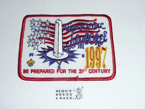 1997 National Jamboree Rectangular Patch