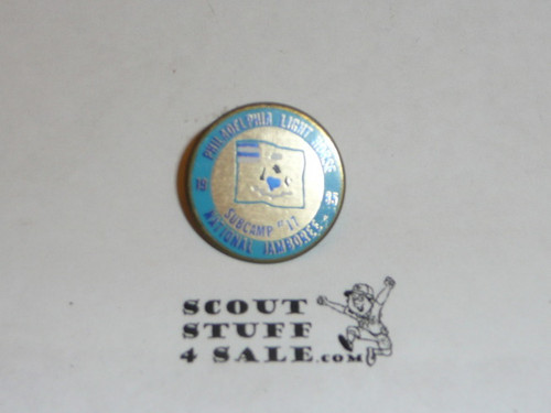 1985 National Jamboree Subcamp 17 pin